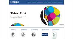 Desktop Screenshot of hitechprintsolutions.com